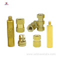 Customized OEM M2 brass knurled insert nut